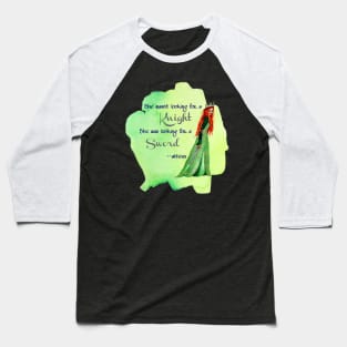 Sword not Knight Baseball T-Shirt